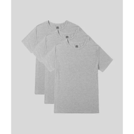 SilkCut Crew Neck T-Shirt - 3 Pack (Unisex)