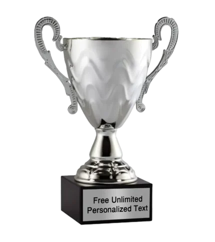 Silver Metal Cup on Marble Base