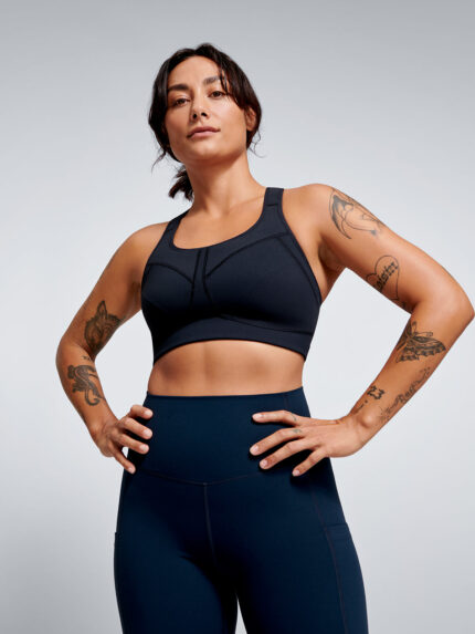 LOCKED + LOADED Sports Bra Black