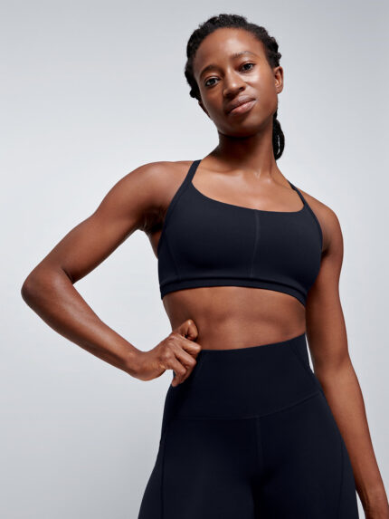 FATAL ATTRACTION PADDED Sports Bra Black